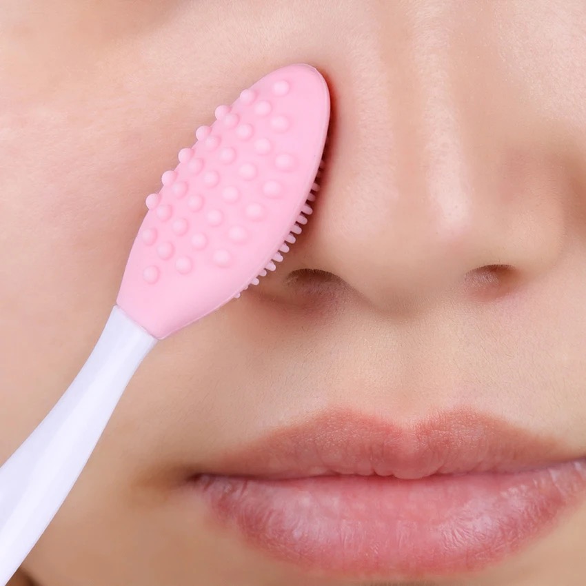 Silicone Face Scrubber Electric - 1 adet/4 adet güzellik cilt bakımı