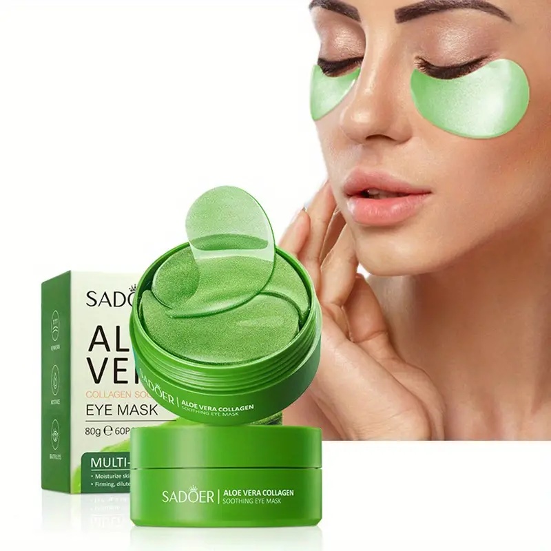 Collagen Under Eye Patches - 60 Adet Aloe Vera Kolajen Göz
