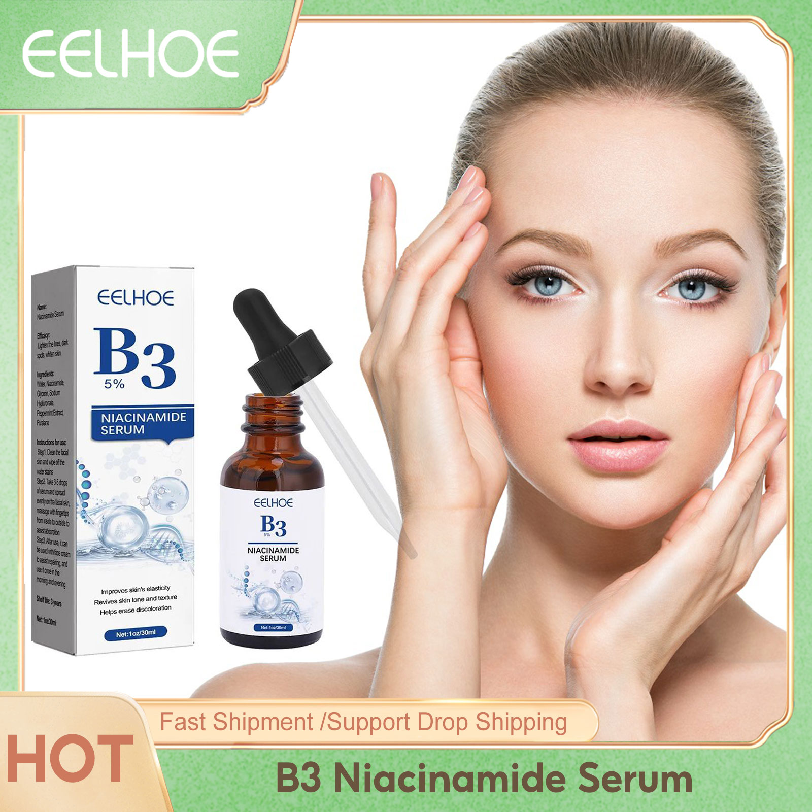 Niacinamide Pore Shrinking Essence - B3 Niasinamid Serum Kırışıklık Giderici Pürüzsüzleştirici