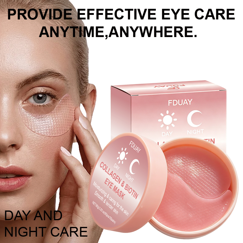Collagen Under Eye Patches - FDUAY Biotin Kolajen Çift Etkili Göz
