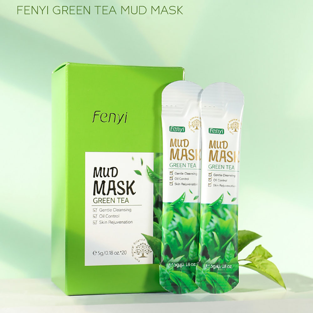 Green Tea Cleansing Clay Mask - Fenyi Yeşil Çaylı Kil Maskesi 5gx20
