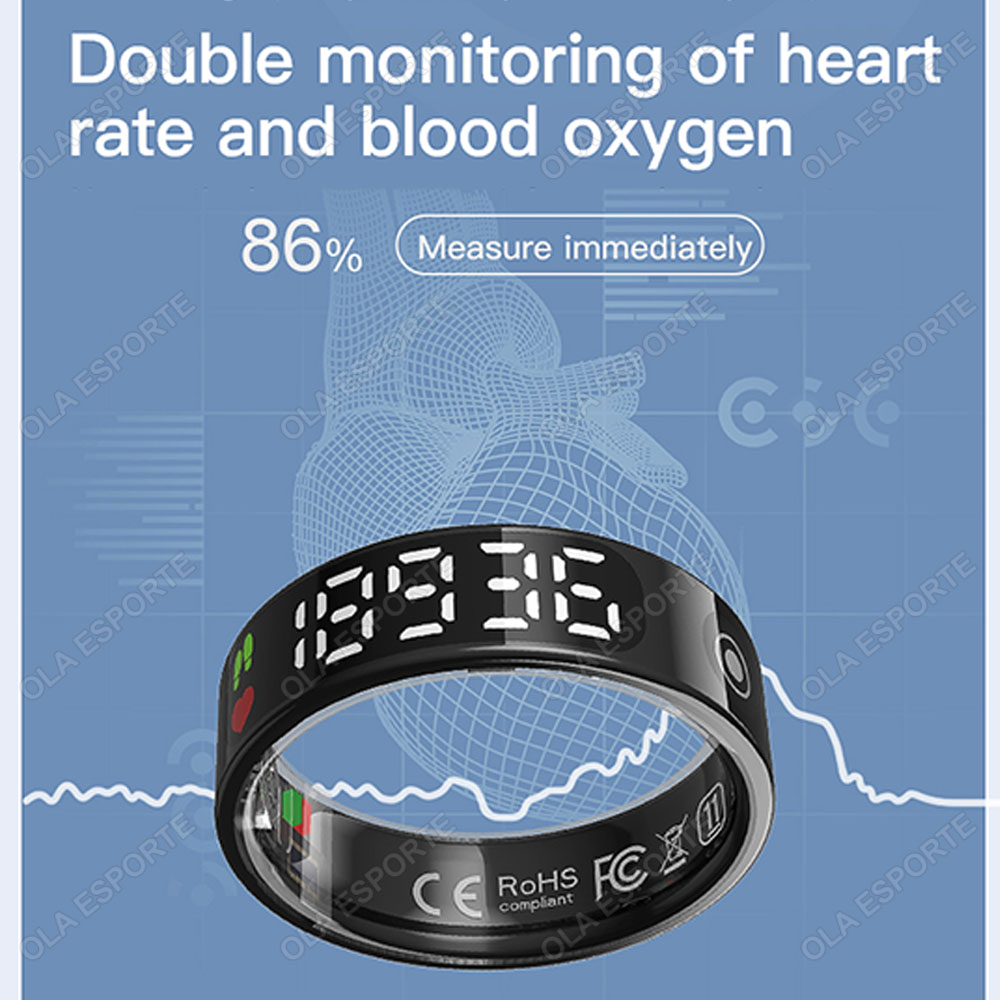 Şarj Kutulu SR08 Akıllı Yüzük, - Health Monitors incelemesi ve fiyatı