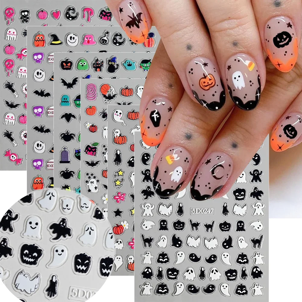 1 adet 5D Cadılar Bayramı tırn - Nail Art incelemesi ve fiyatı
