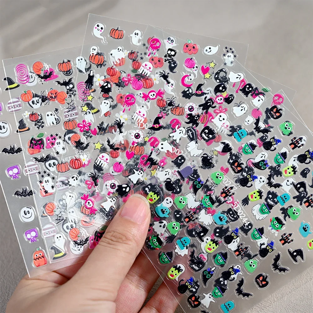 1 adet 5D Cadılar Bayramı tırn - Nail Art incelemesi ve fiyatı