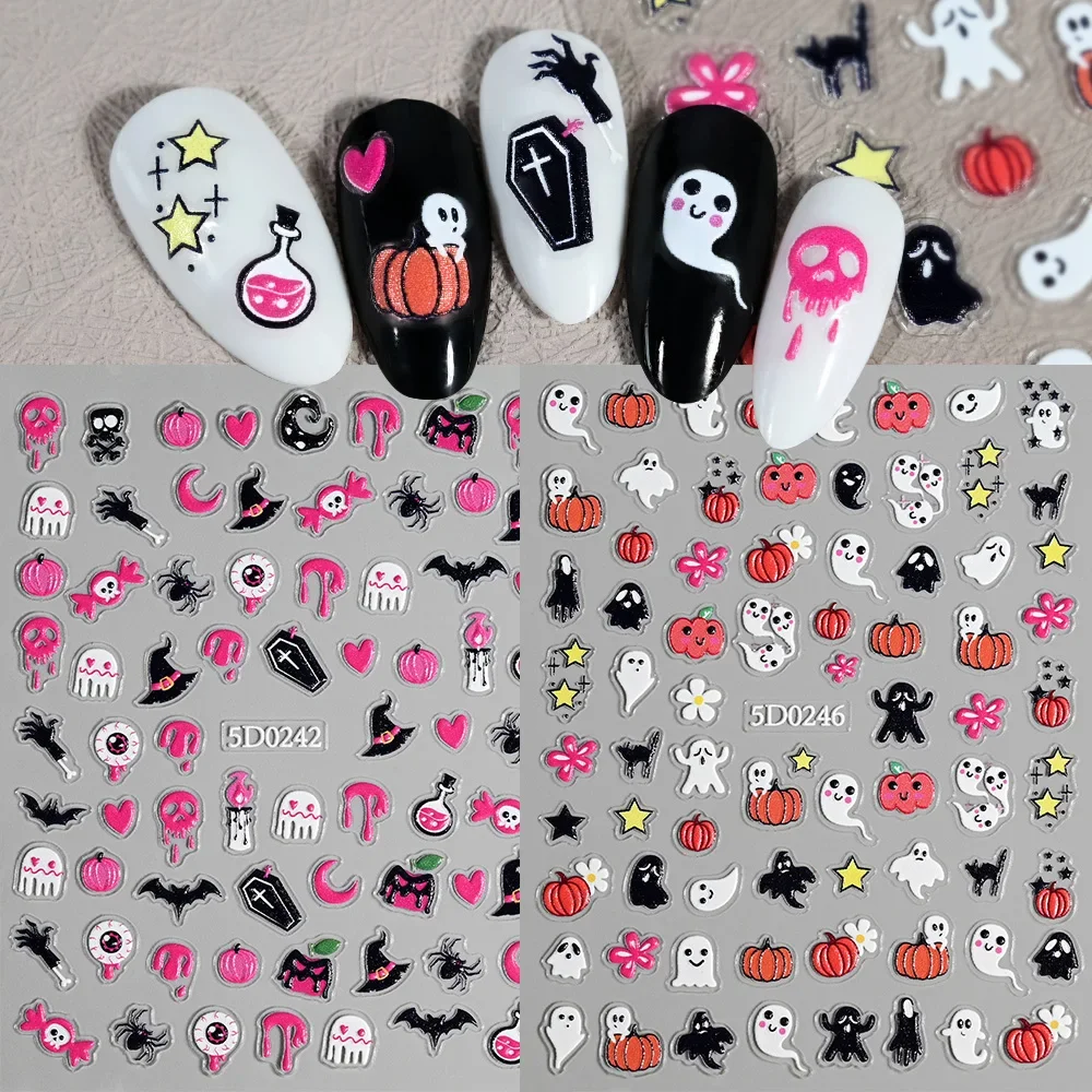 1 adet 5D Cadılar Bayramı tırn - Nail Art incelemesi ve fiyatı