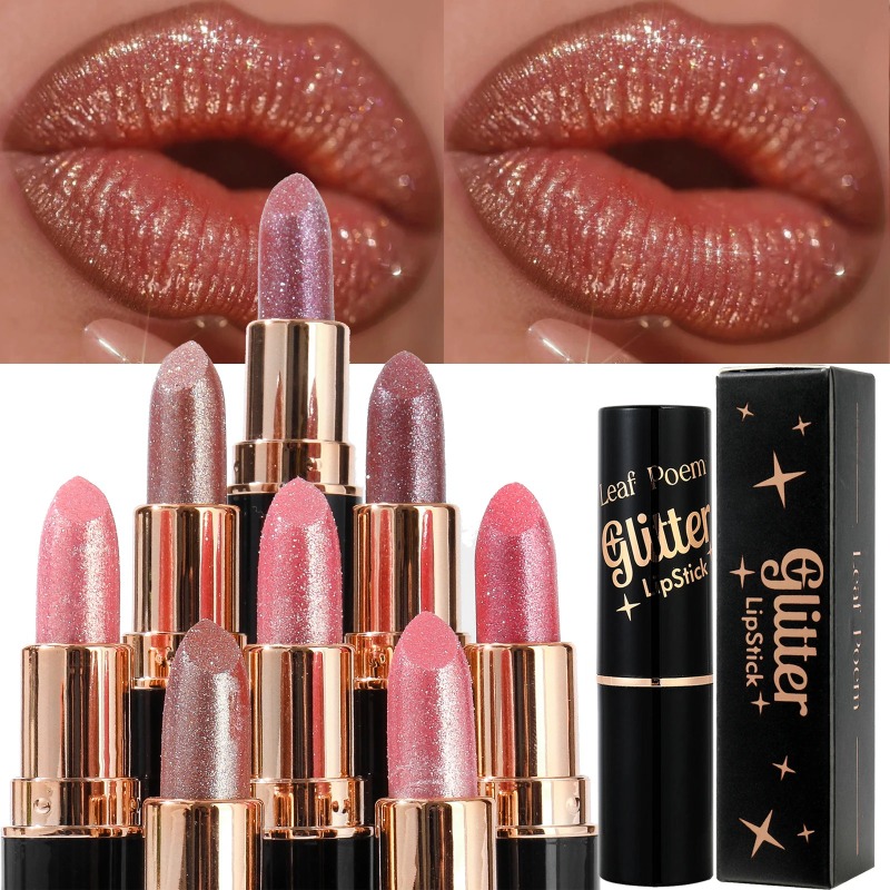 Metalik Simli Ruj Elmas Göz Ka - Matte Velvet Lip Tint Long Lasting incelemesi ve fiyatı